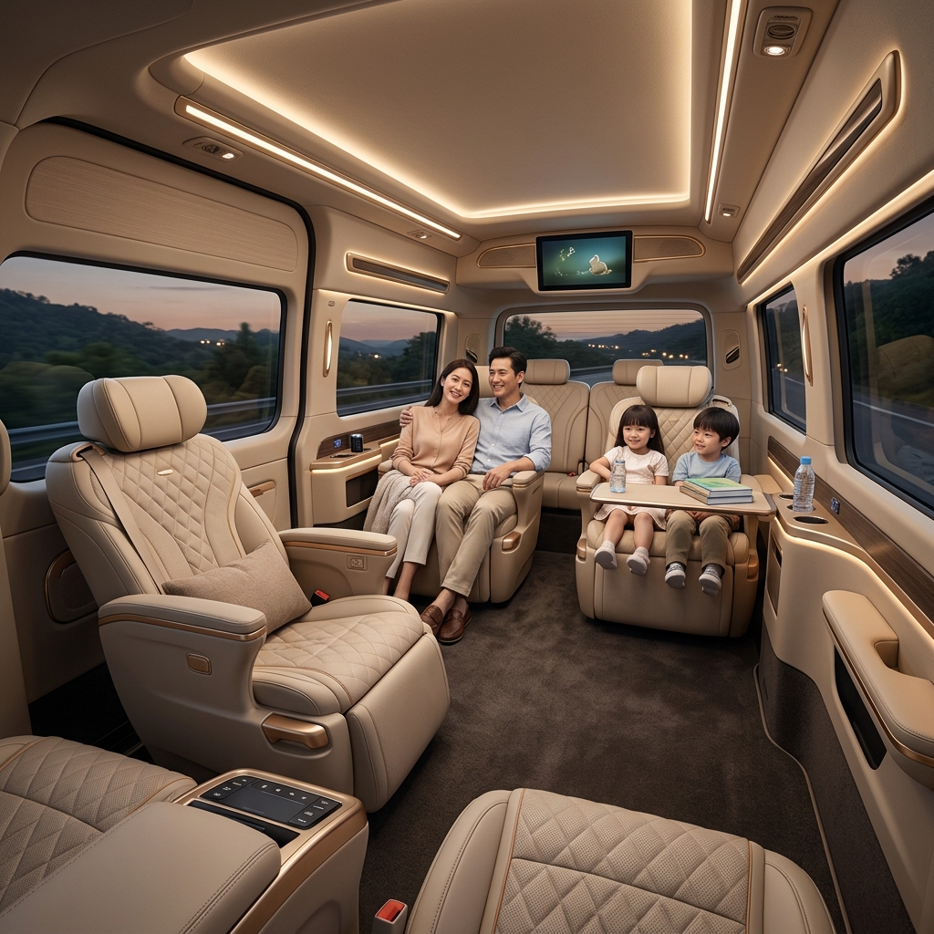 Salam Transfers premium van interior